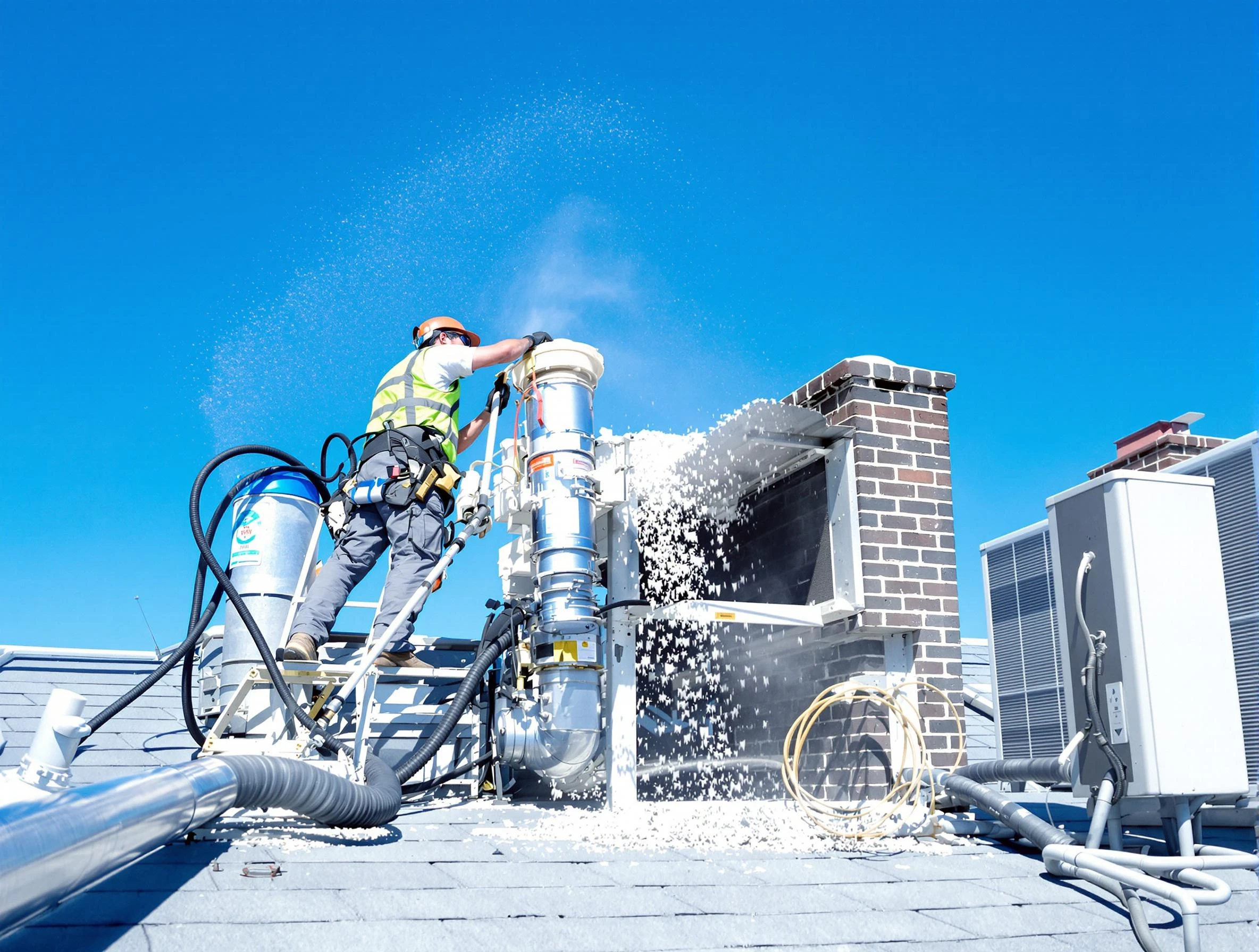 Expert roof dryer vent cleaning by Whittier Dryer Vent Cleaning in Whittier