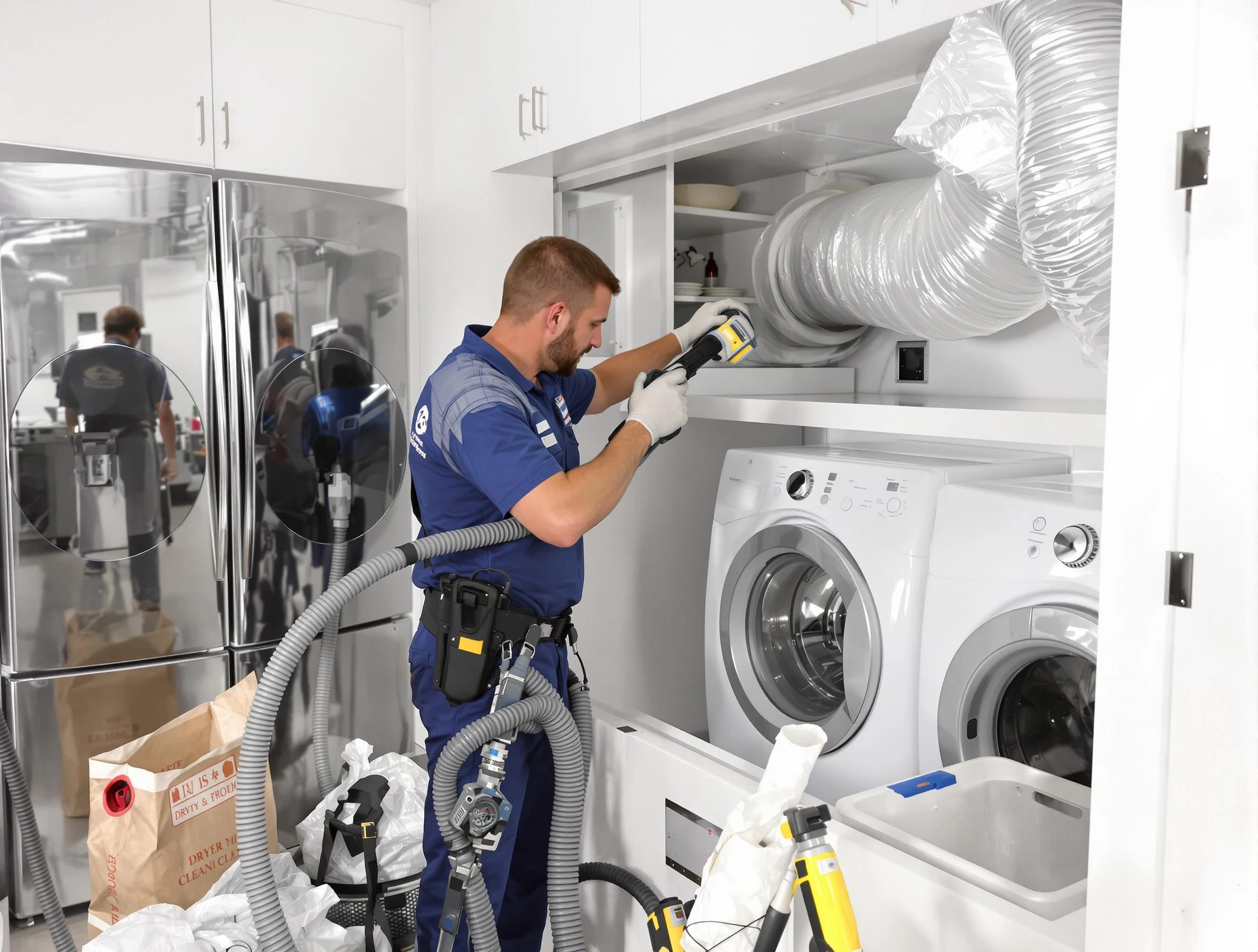 Professional duct cleaning by Whittier Dryer Vent Cleaning in Whittier