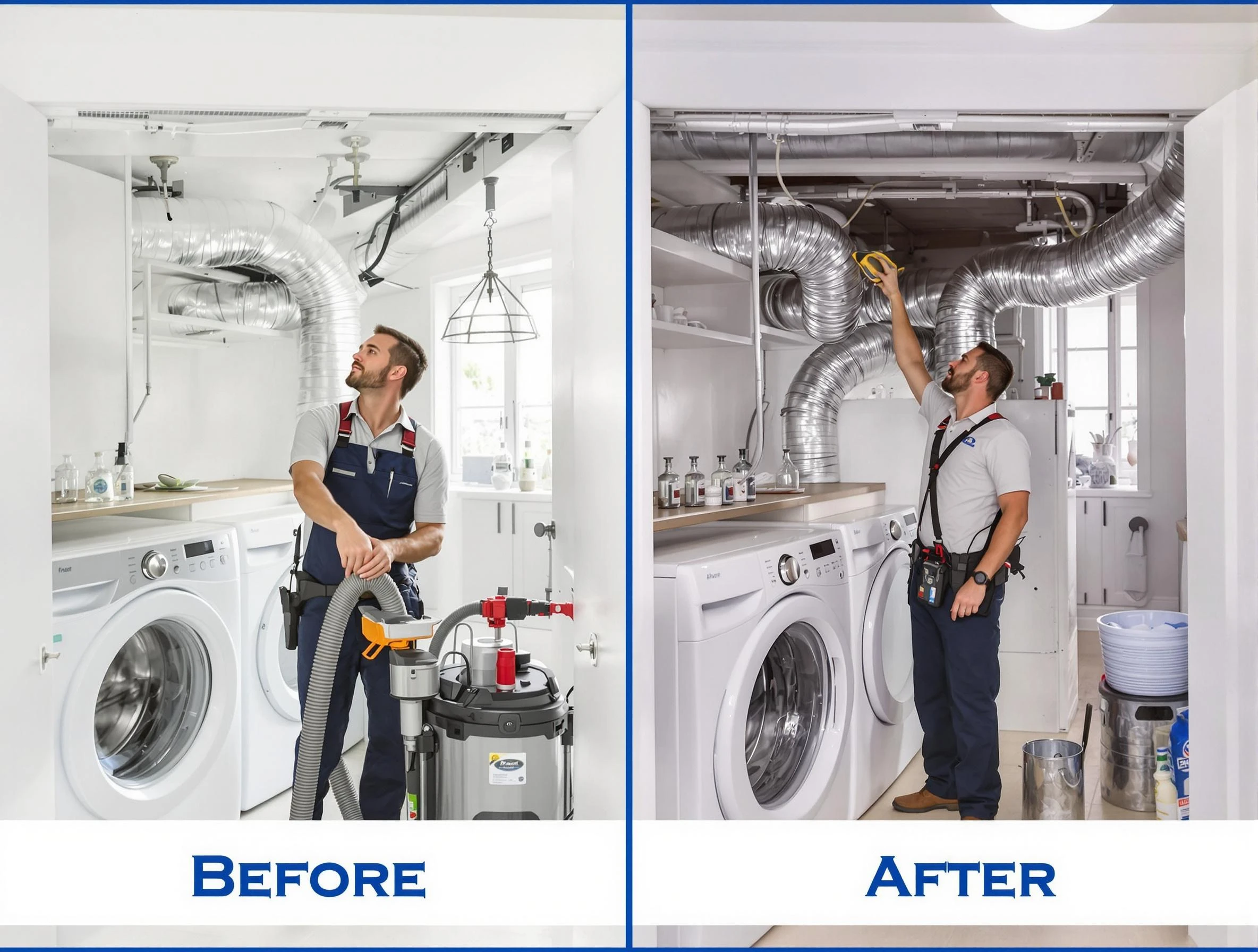 Expert gas dryer vent cleaning by Whittier Dryer Vent Cleaning in Whittier