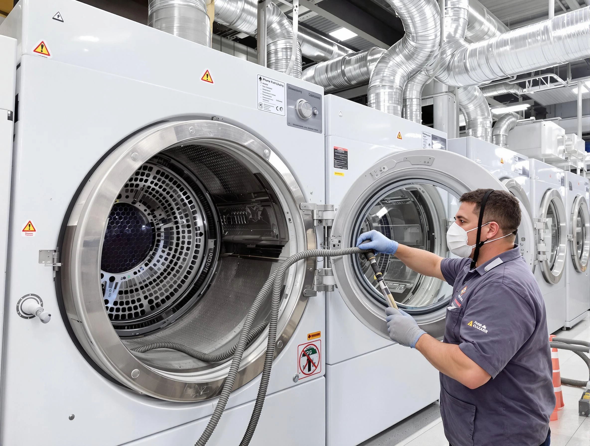 Industrial-grade dryer vent cleaning by Whittier Dryer Vent Cleaning in Whittier